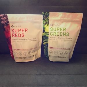 It works super reds & super greens